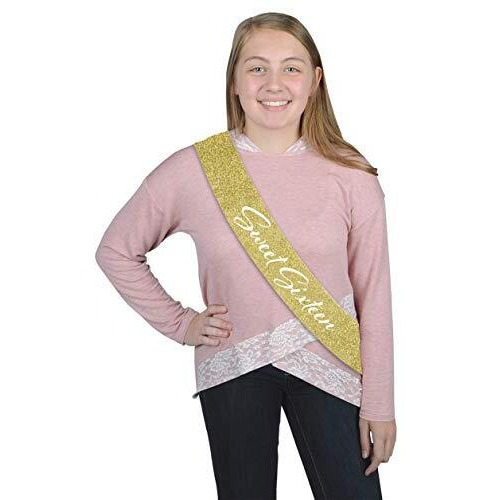 Sweet Sixteen Glittered Sash