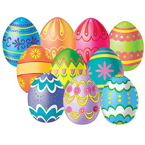 Mini Easter Egg Cutouts