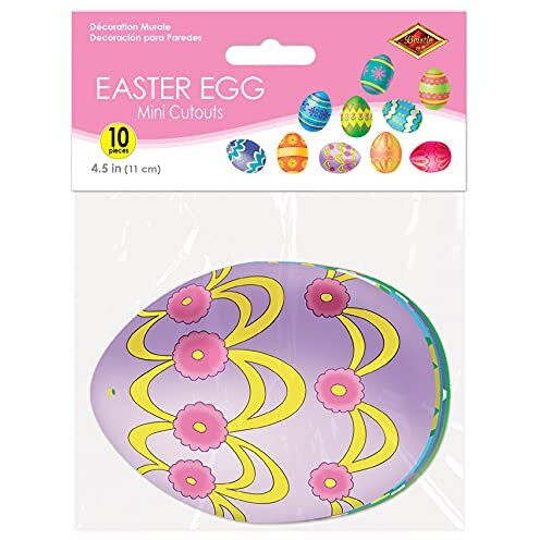 Mini Easter Egg Cutouts
