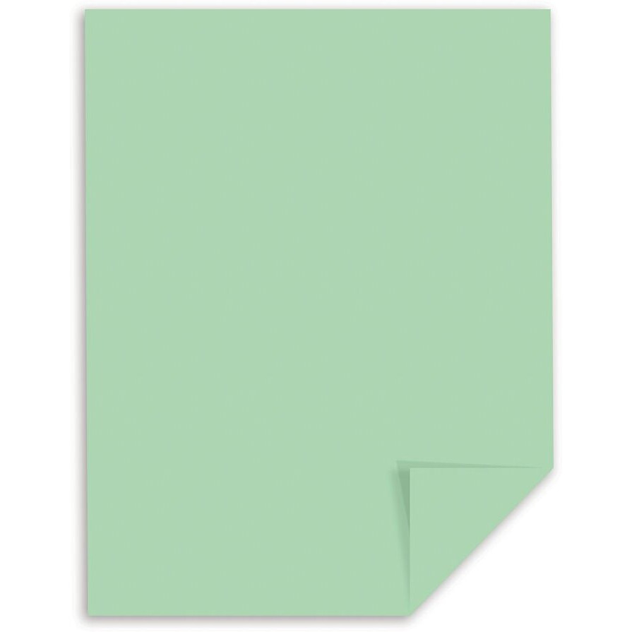 Exact Inkjet, Laser Vellum Paper - Green - 92 Brightness - Letter - 8 1/2 x 11 - 67 lb Basis Weight - 250 / Pack - FSC - Heavyweight, Quick Drying, Durable, Acid-free
