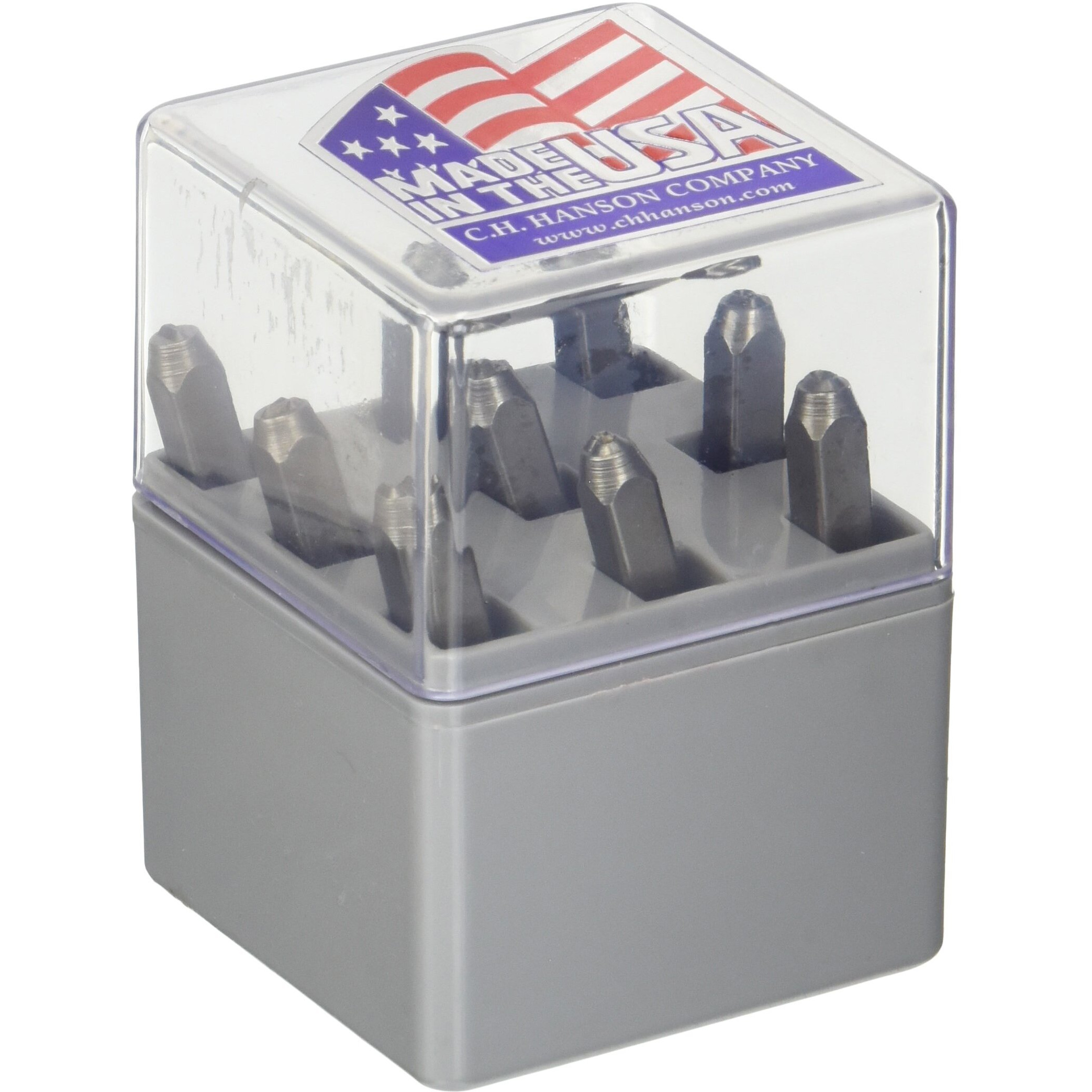 STAMP SET 9PC HANSON1/8" (Pack of 1)