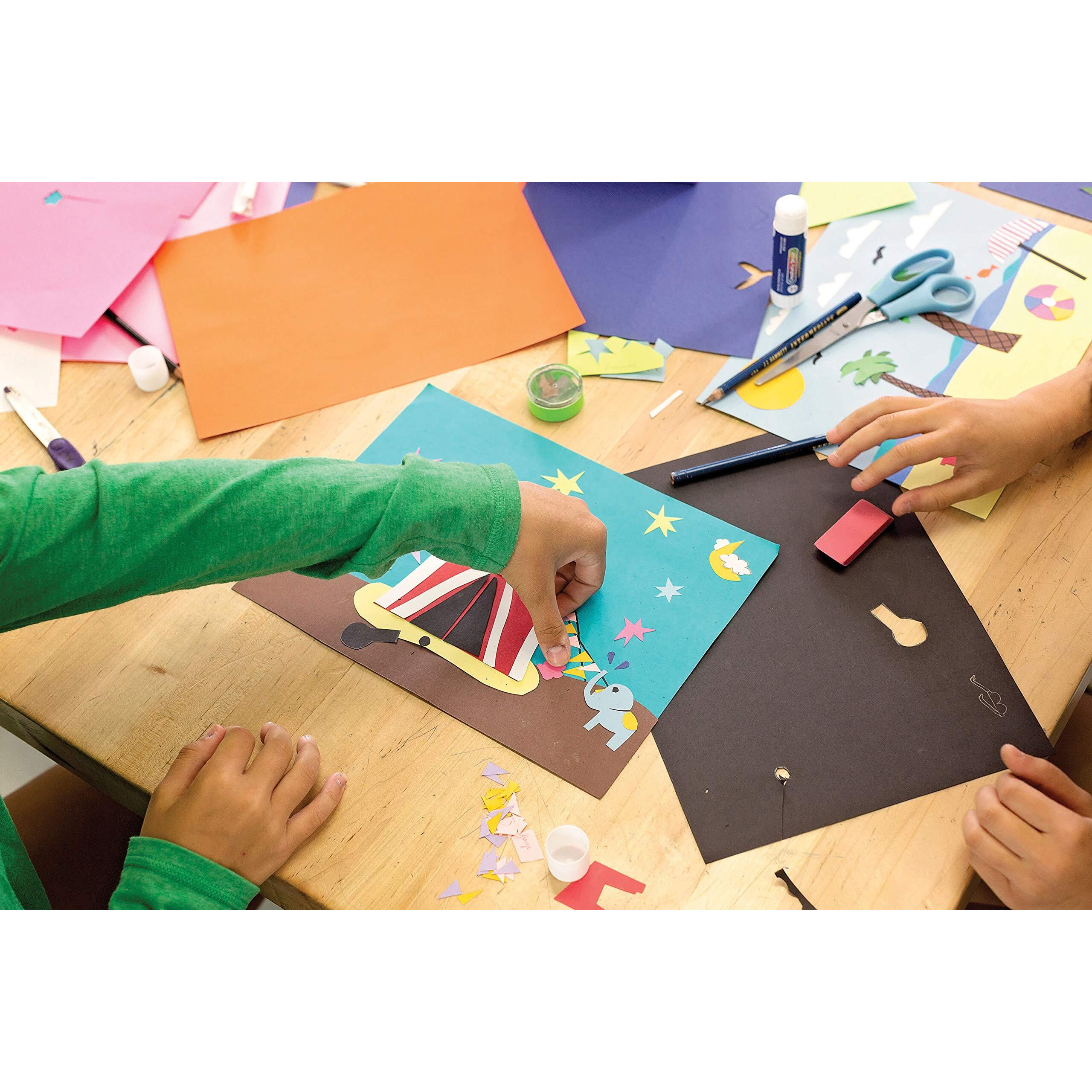 CONSTRUCTION PAPER BLACK 50PK 12X18