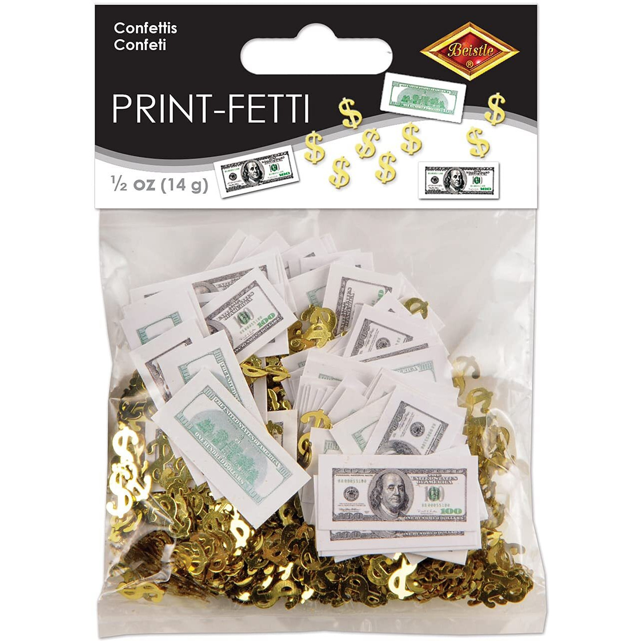 Big Bucks Print-Fetti Dollar Bill Confetti for Unforgettable Celebrations