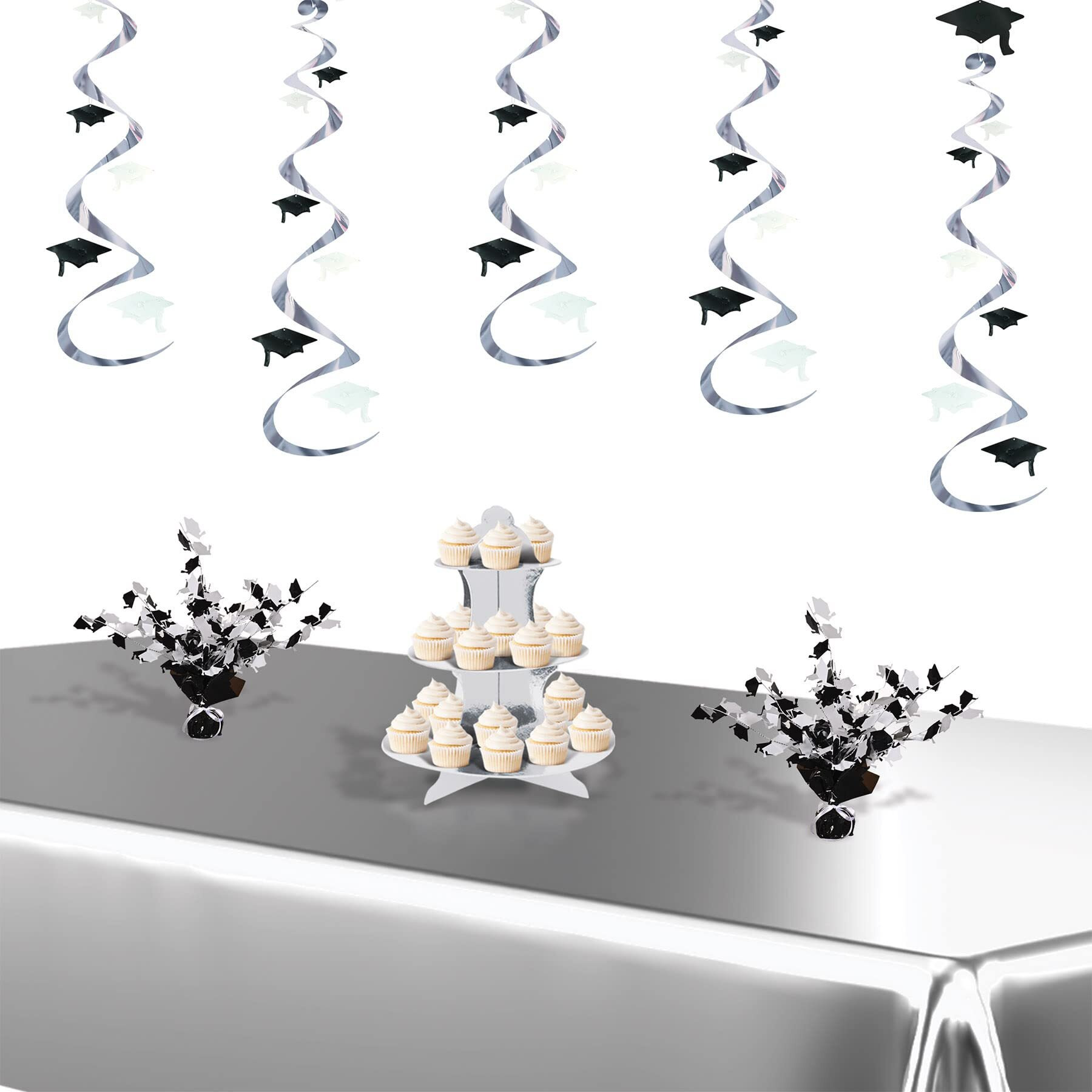 Graduate Cap Gleam 'N Burst Centerpiece