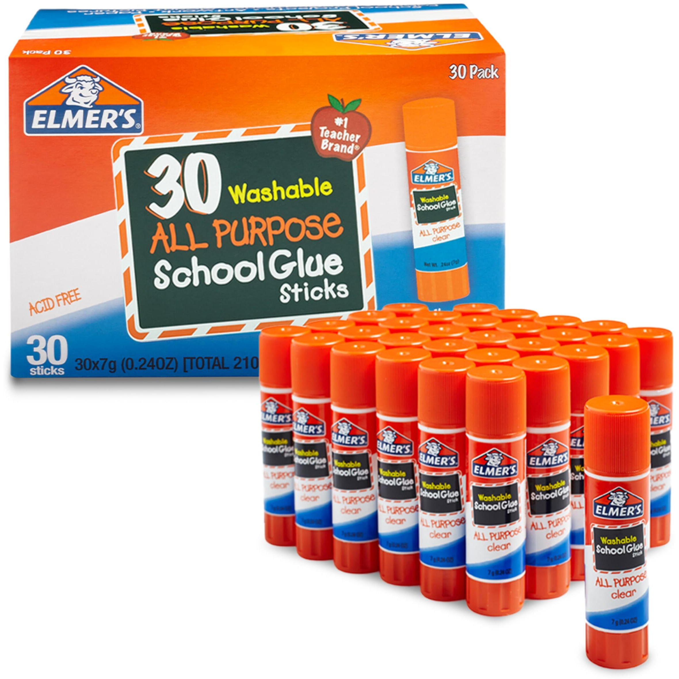 ELMERS 30PK SCHOOL GLUE STICKS ALL