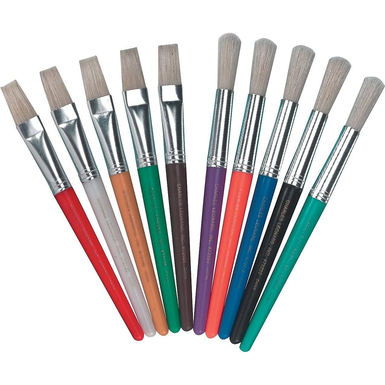 COLOSSAL BRUSHES SET OF 10 ASSORTED