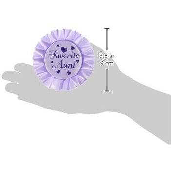 Favorite Aunt Satin Button
