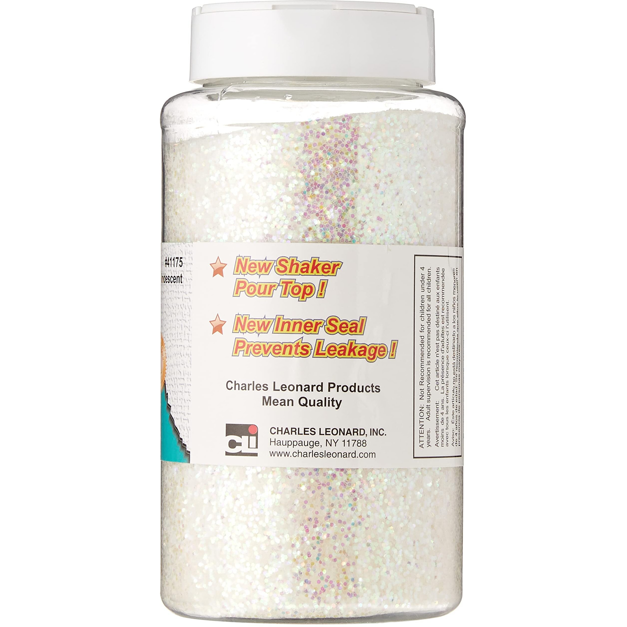 GLITTER 16 OZ BOTTLE IRIDESCENT