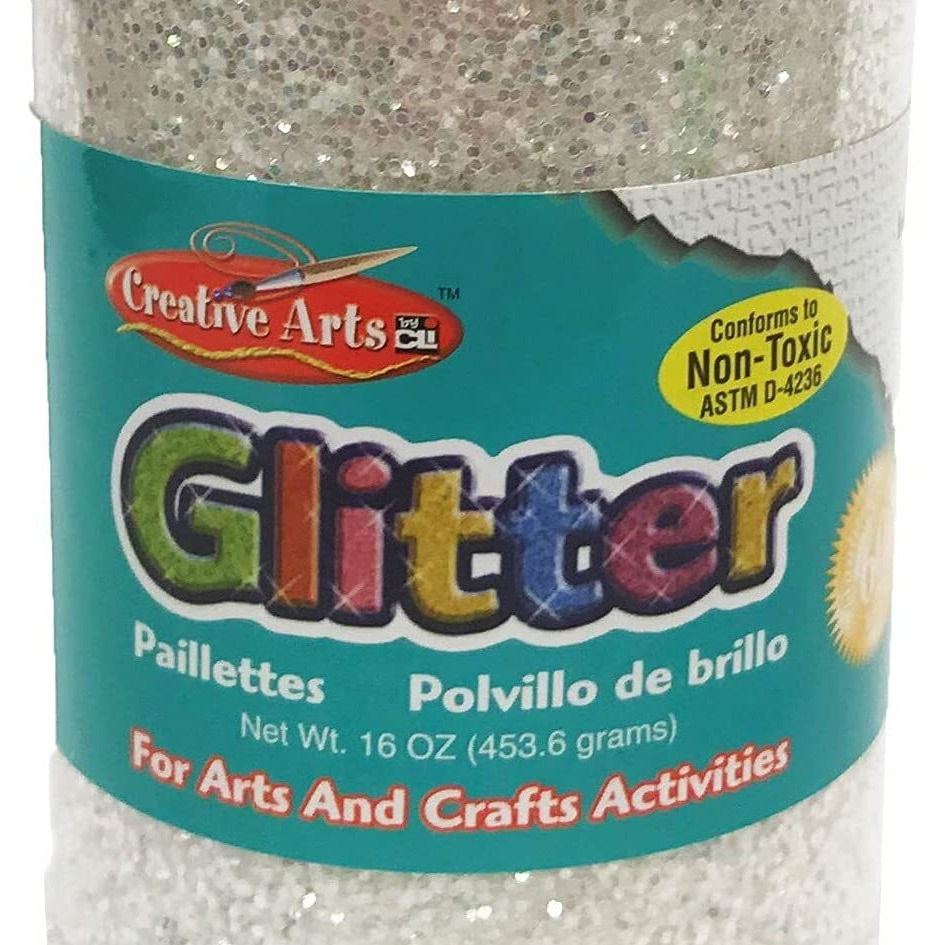 GLITTER 16 OZ BOTTLE IRIDESCENT