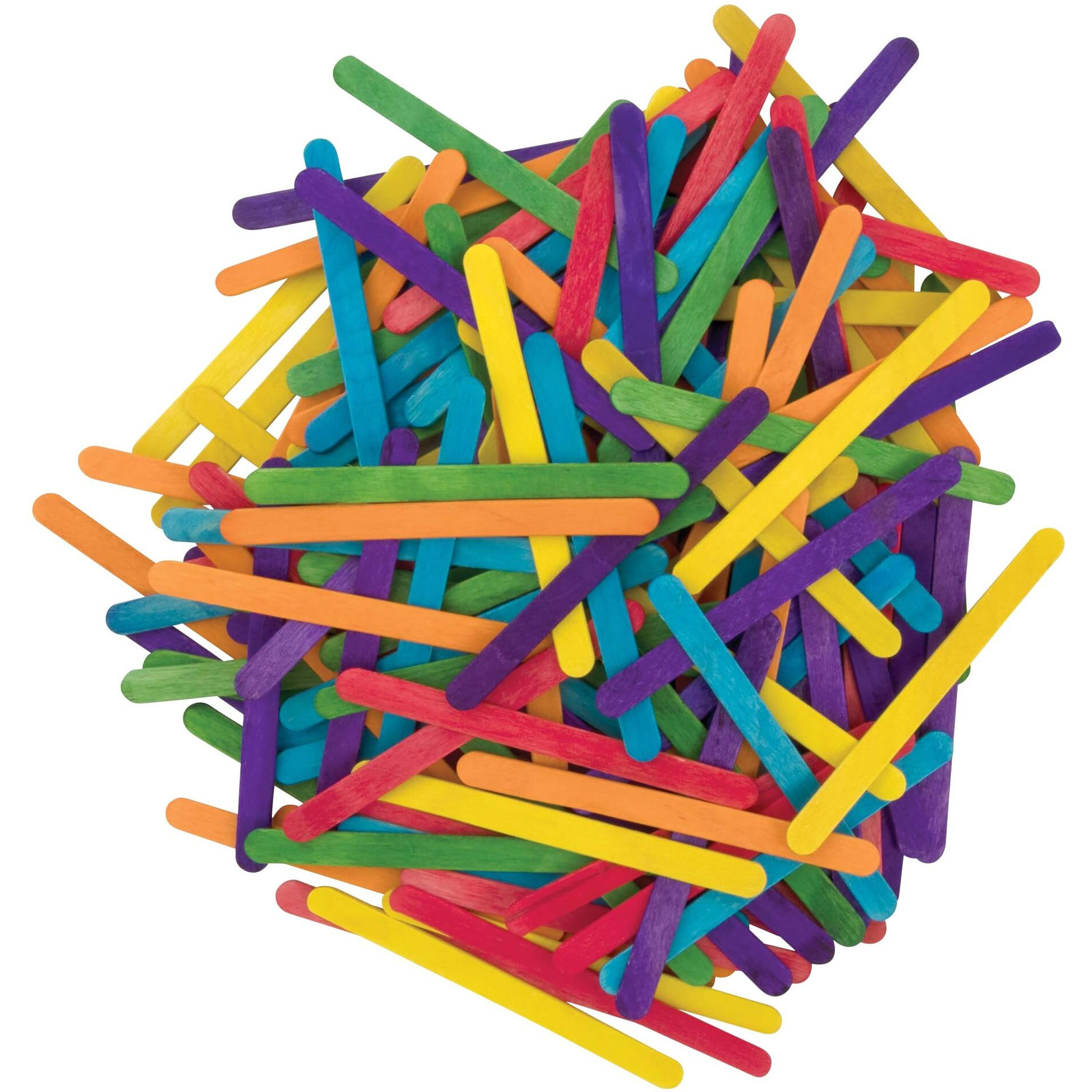 CRAFT STICKS BRIGHT HUES 150/PK