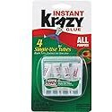Krazy Glue Instant All Purpose Single Use Tubes 4 ea