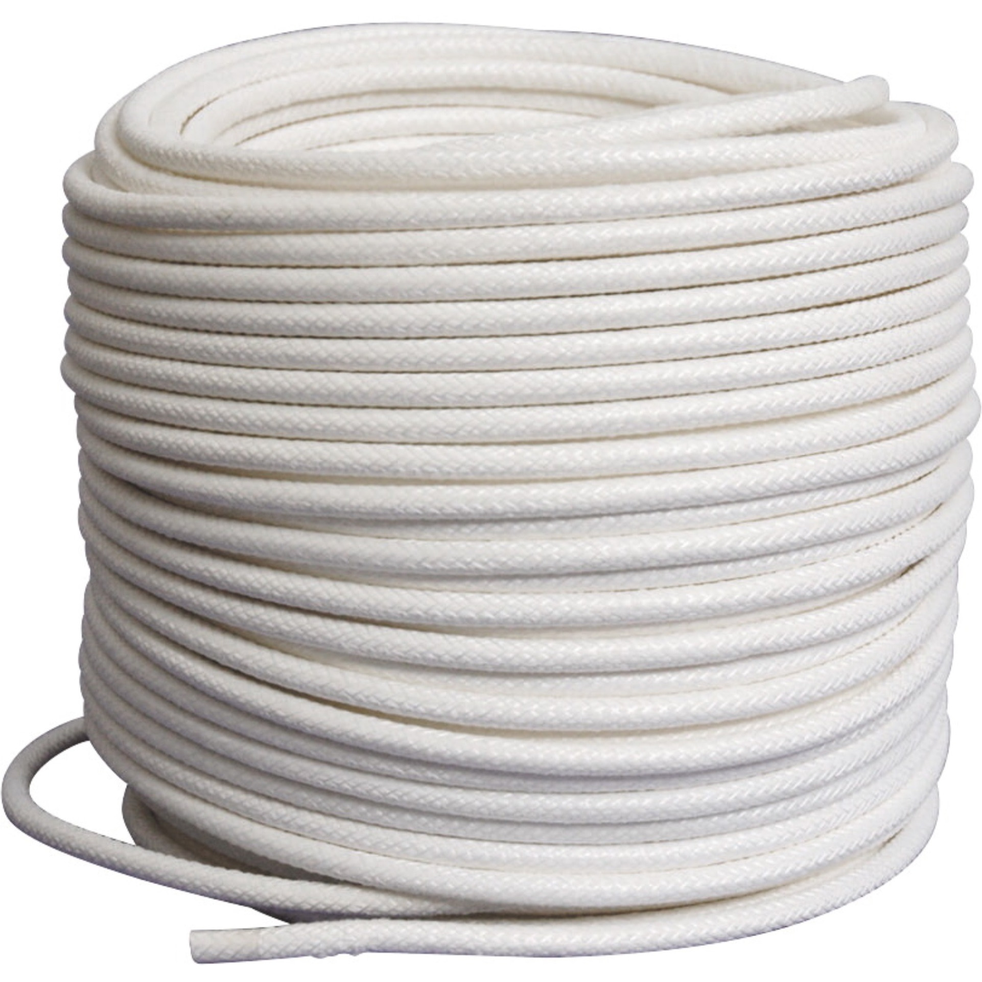 Pepperell Braiding Coiling Cord, 1/2 Inch x 100 feet, White