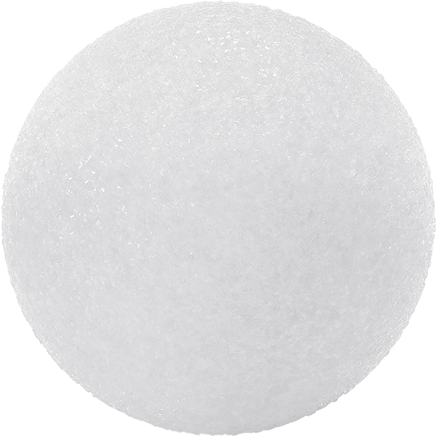 FloraCraft Styrofoam Ball, 2 Inches, White, Pack of 12
