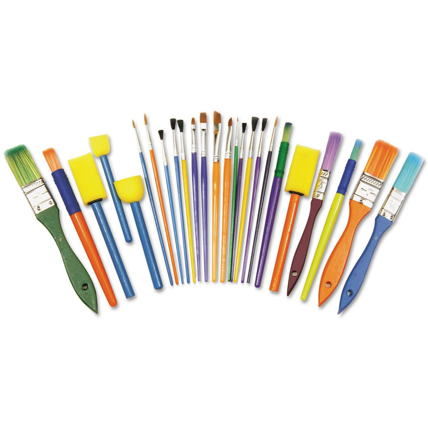 Creativity Street Assorted Brush Starter Set - 25 Brush(es)