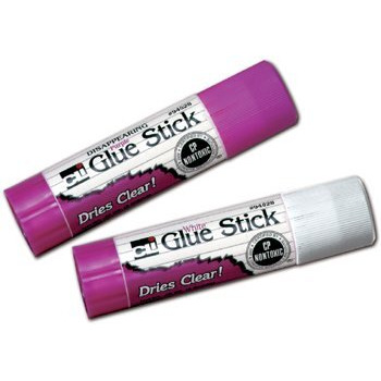 ECONOMY GLUE STICK .28OZ PURPLE