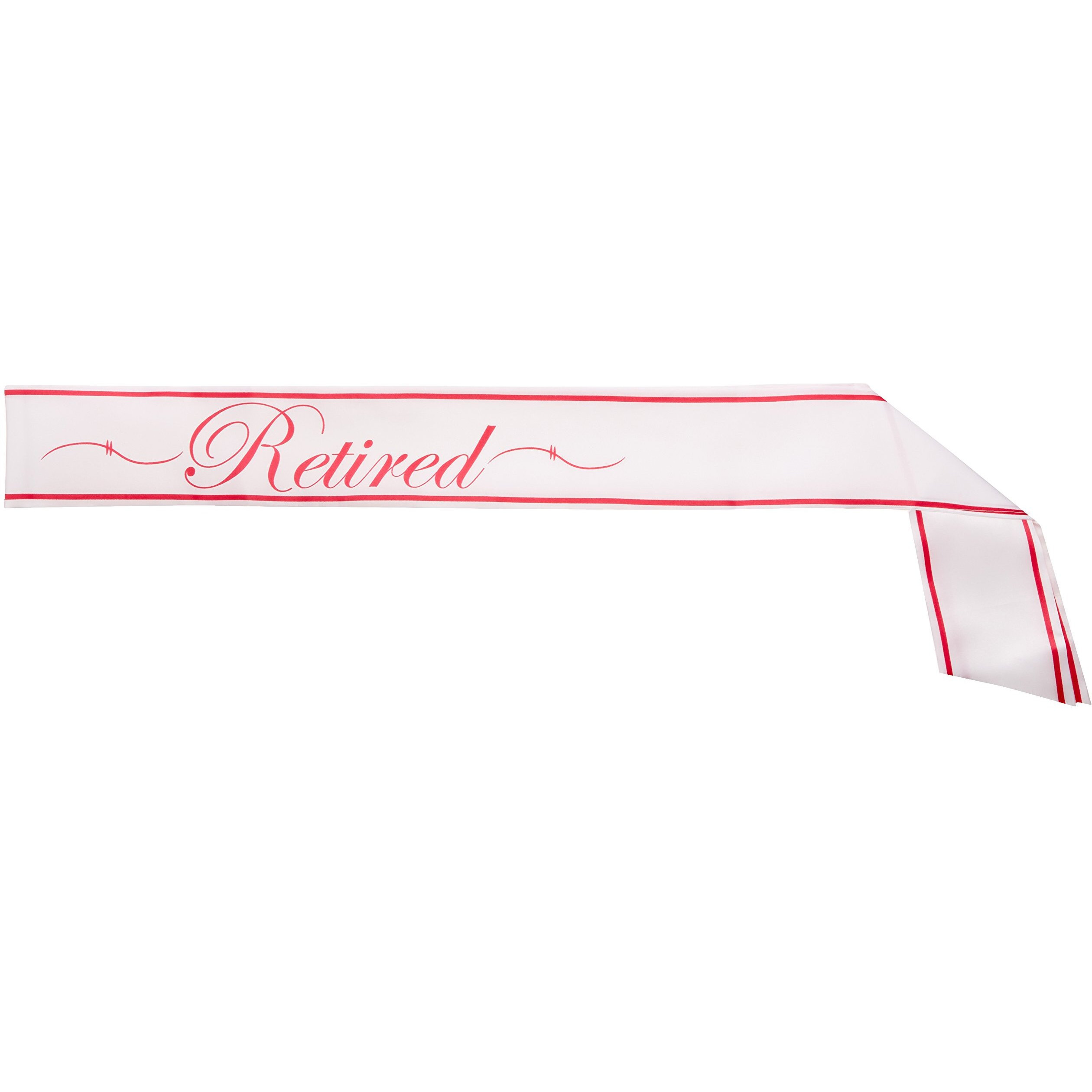 Retired Satin Sash