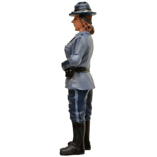 State Trooper Sharon Figure For 124 Diecast Model Cars by American Diorama