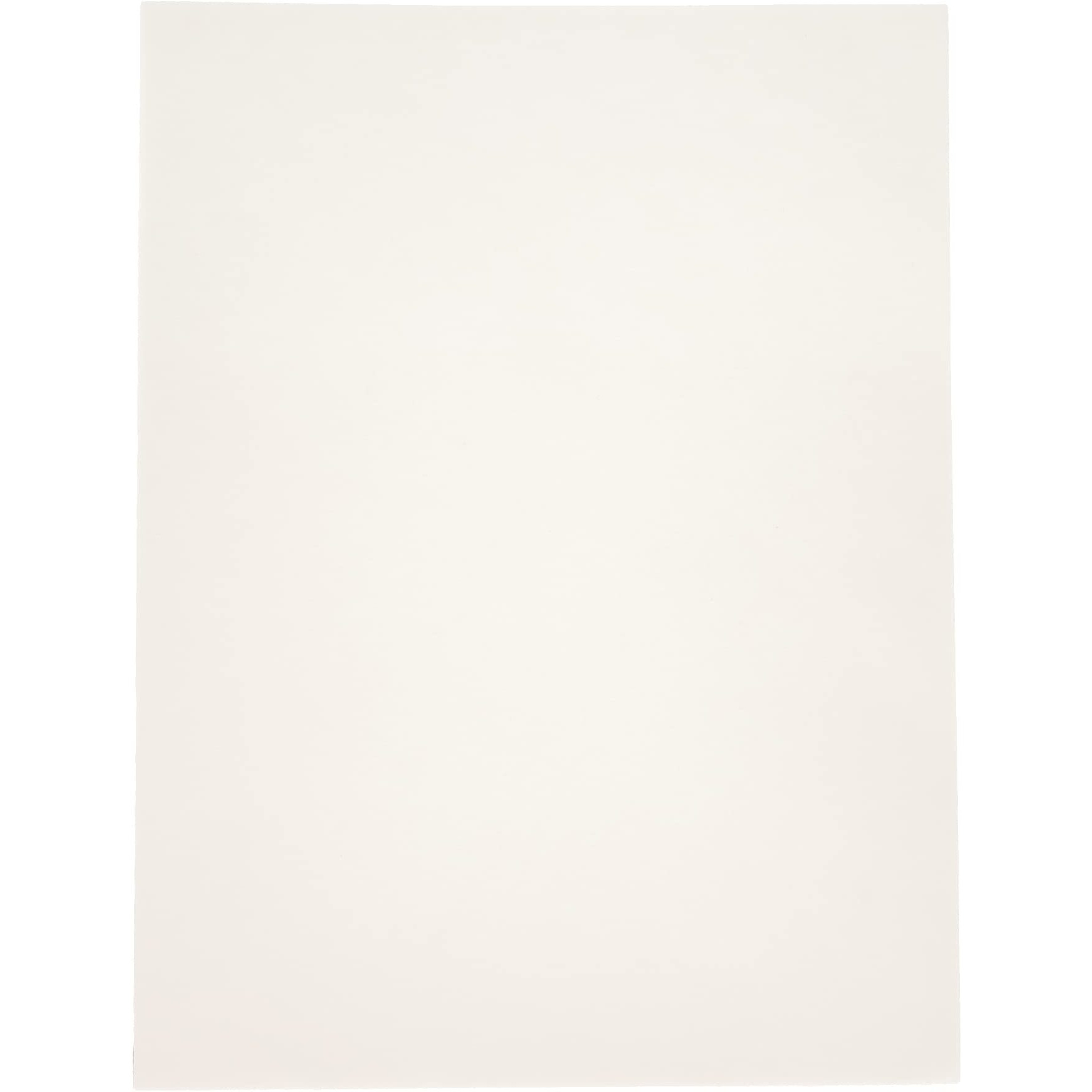 Black Ink Block Printing Paper Pack, 9 x 12 Inches, Bleached Mulberry, 25 Sheets