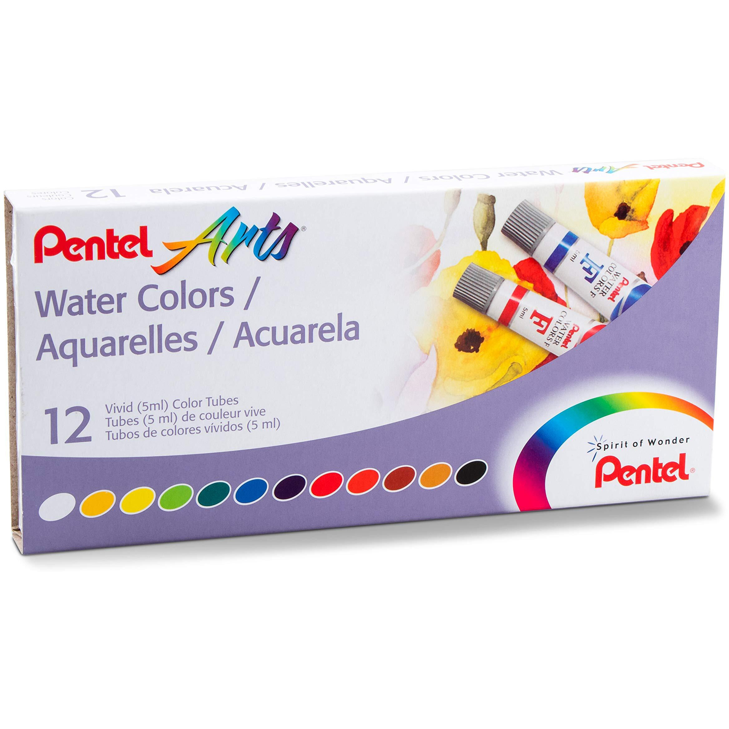 12 COLOR PENTEL ARTS WATERCOLOR SET
