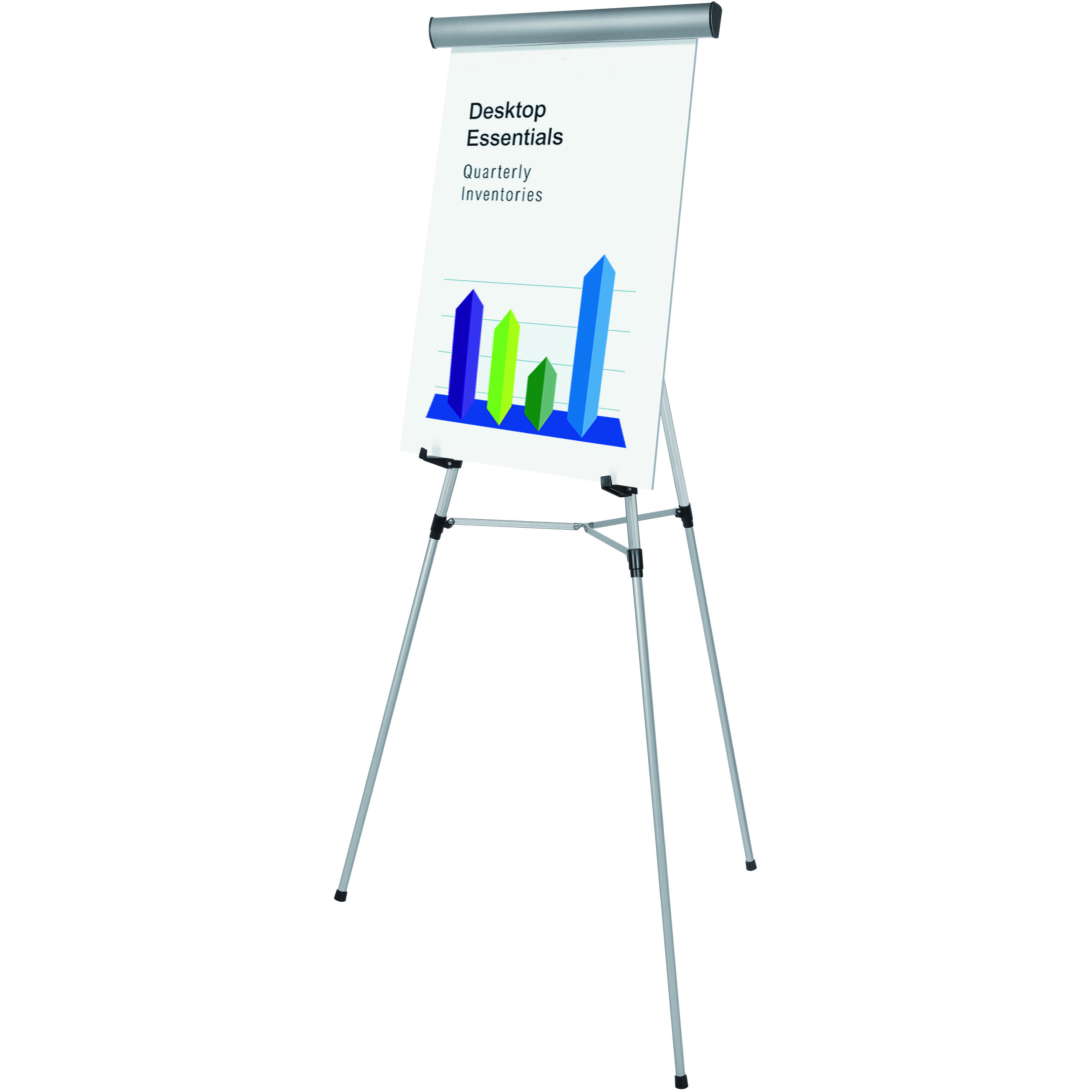 3-Leg Lightweight Telescoping Display Easel, Silver