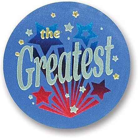 The Greatest Satin Button