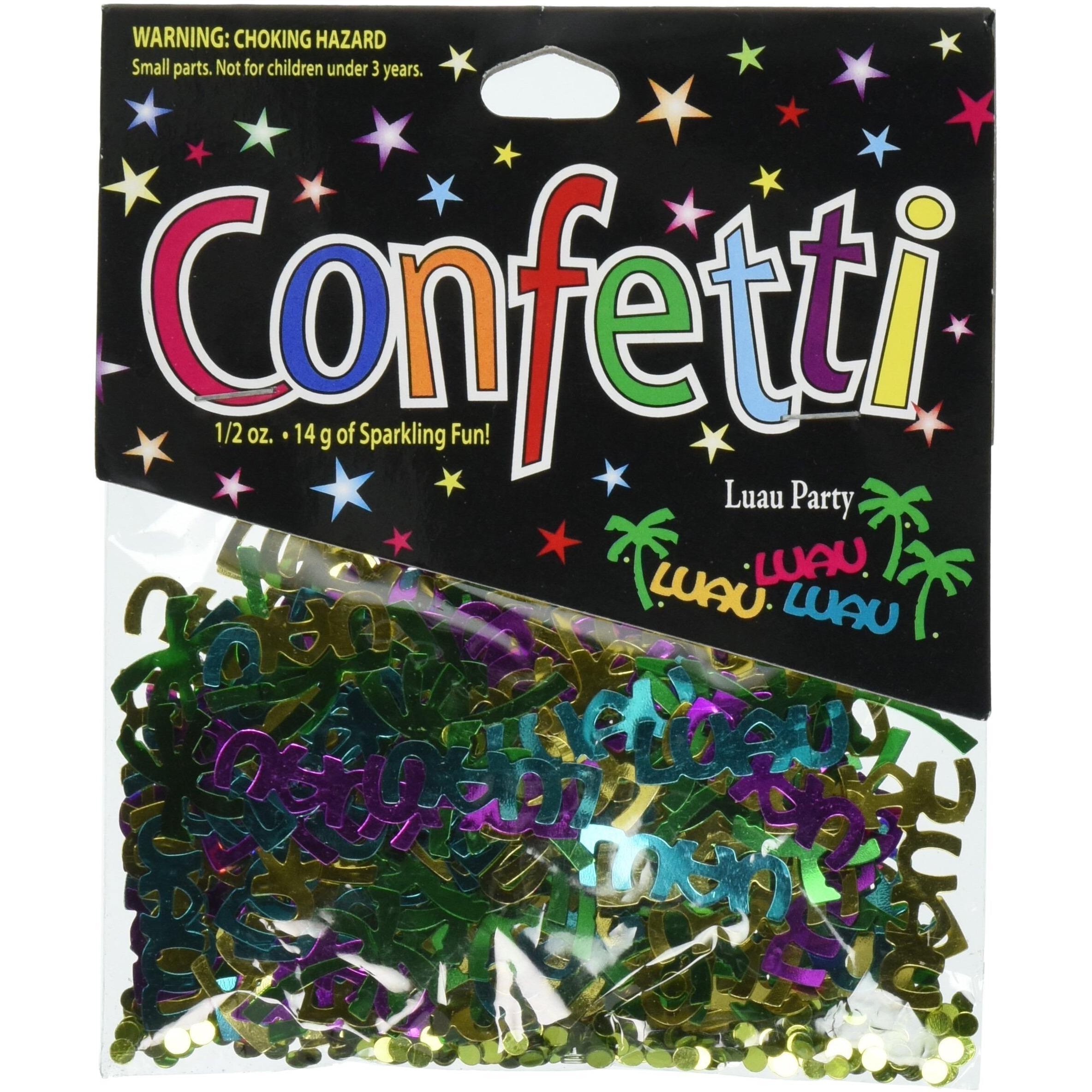 Luau Party Confetti Pack - Add Tropical Flair to Your Celebration