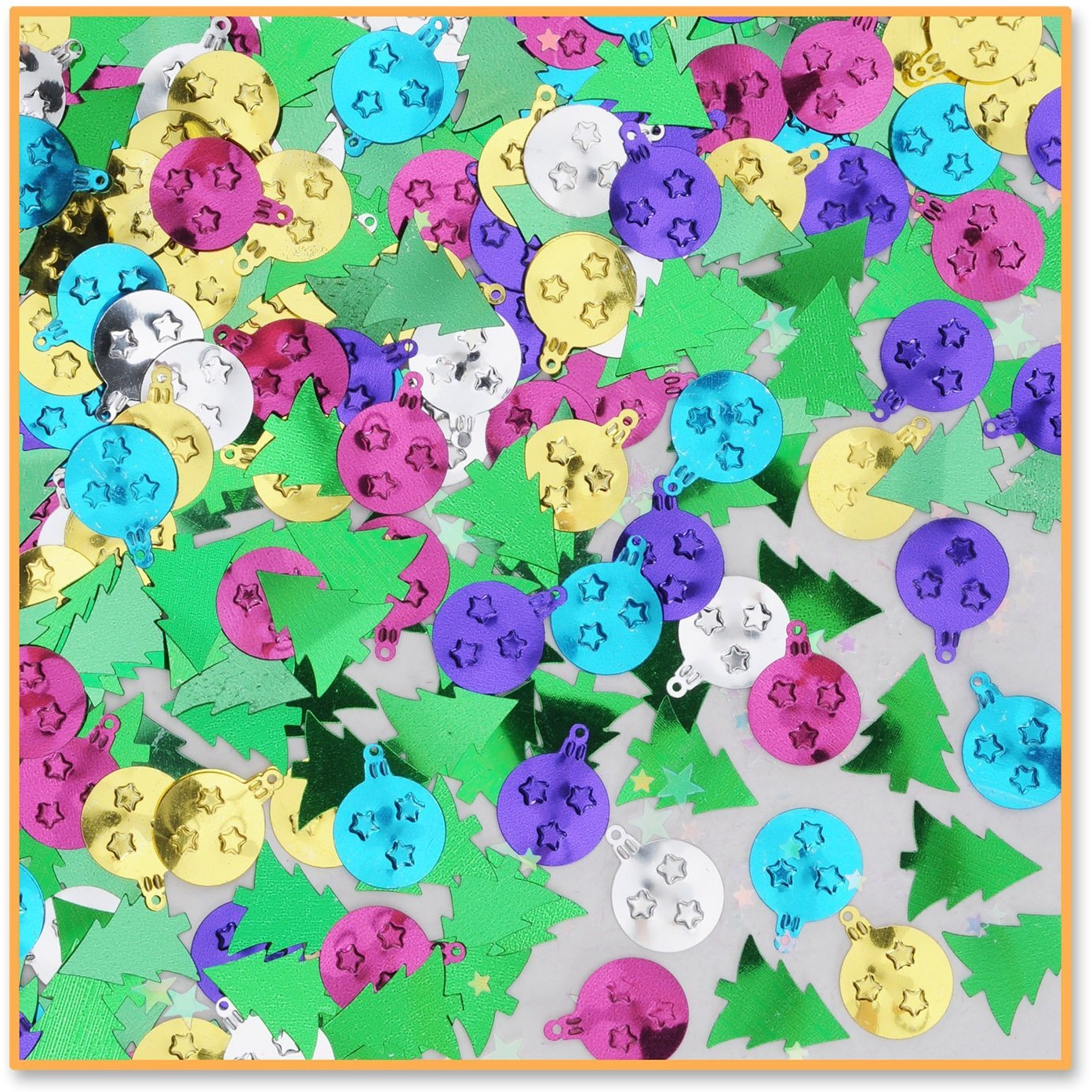 Festive Christmas Tree Confetti - 6 Pack