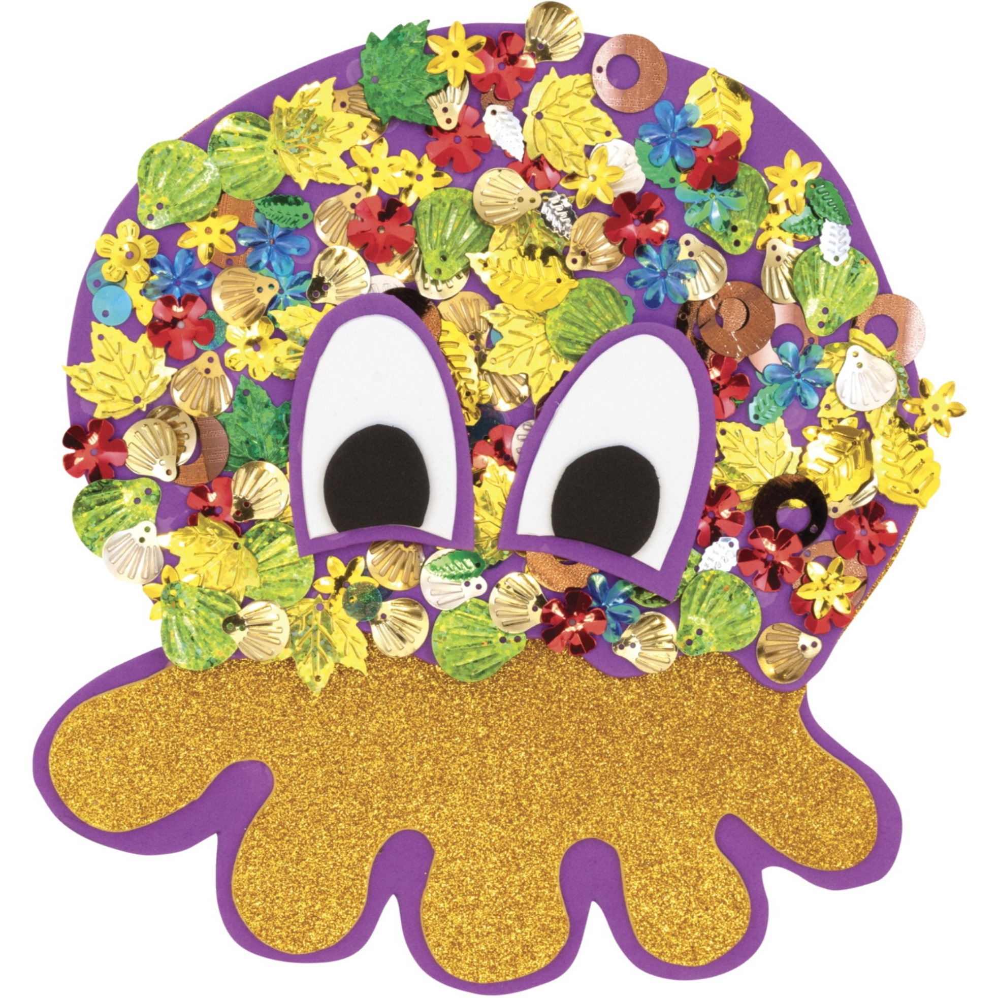 Creativity Street Sequins & Spangles, Assorted Colors, Classroom Pack,  Assorted Sizes, 1 Pound