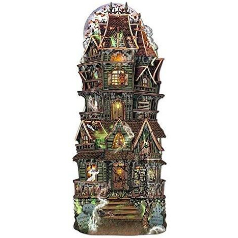 Jumbo Haunted House Cutouts