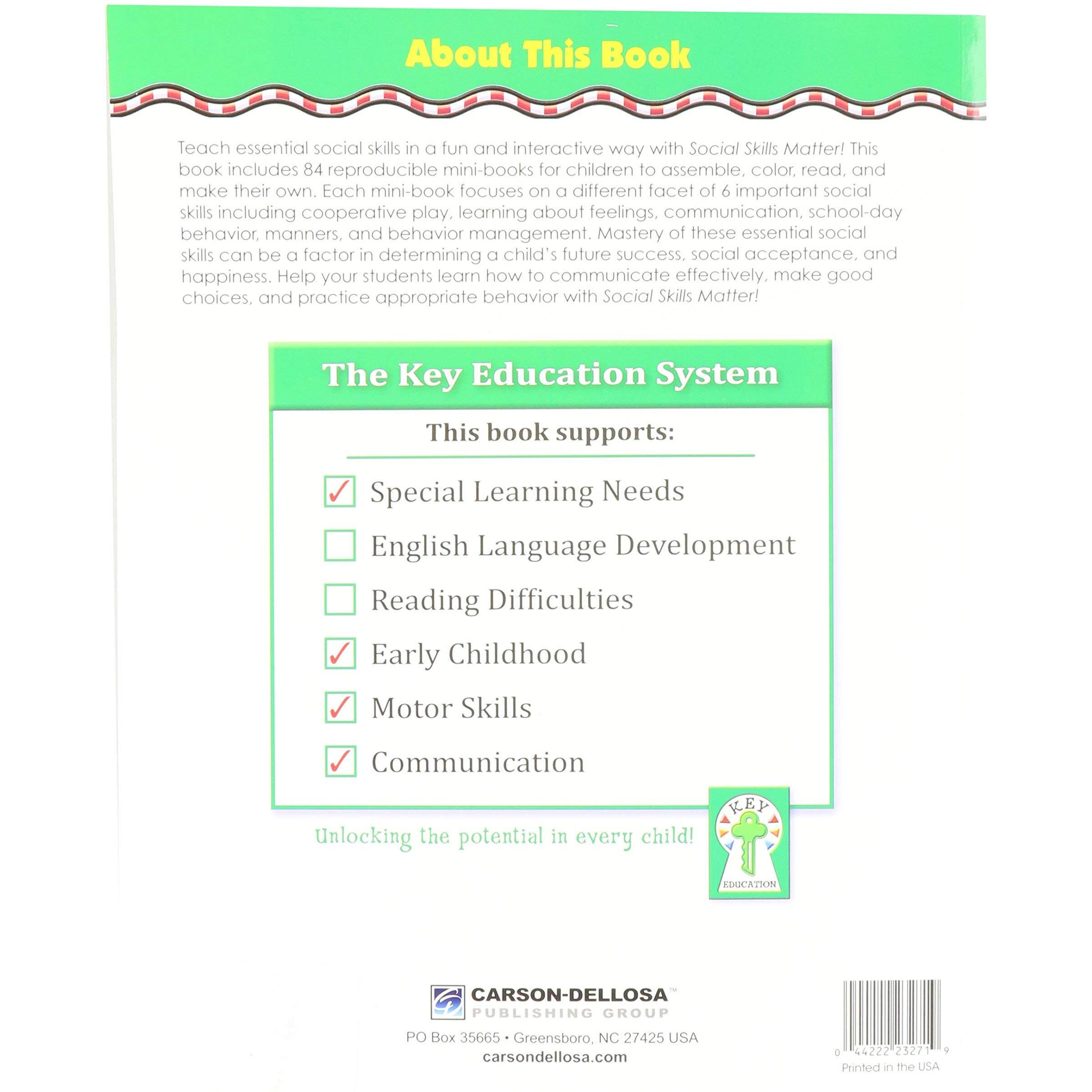 SOCIAL SKILLS MATTER BOOKS GR PK-2