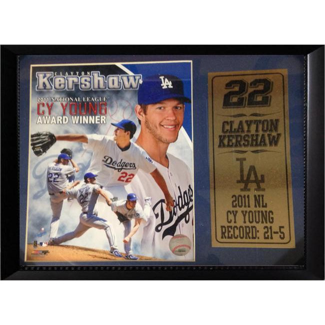 11x14 Deluxe Frame - Clalyton Kershaw Los Angeles Dodgers
