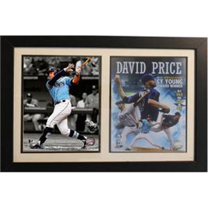 12x18 Double Frame - Tampa Bay Rays