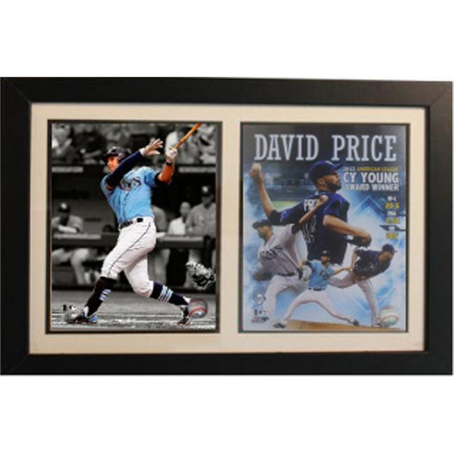 12x18 Double Frame - Tampa Bay Rays