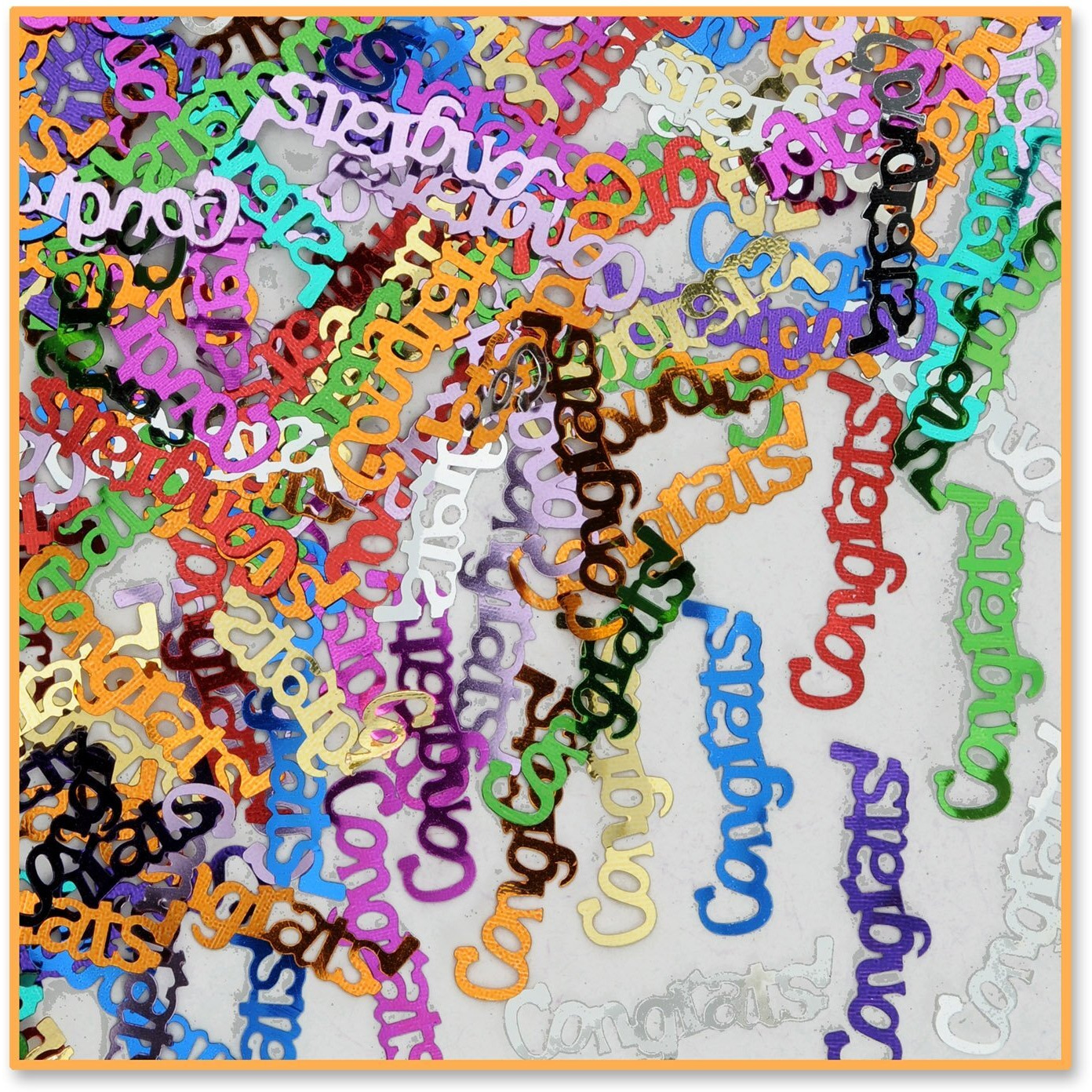 Celebration Confetti - Vibrant and Colorful (Pack of 6)