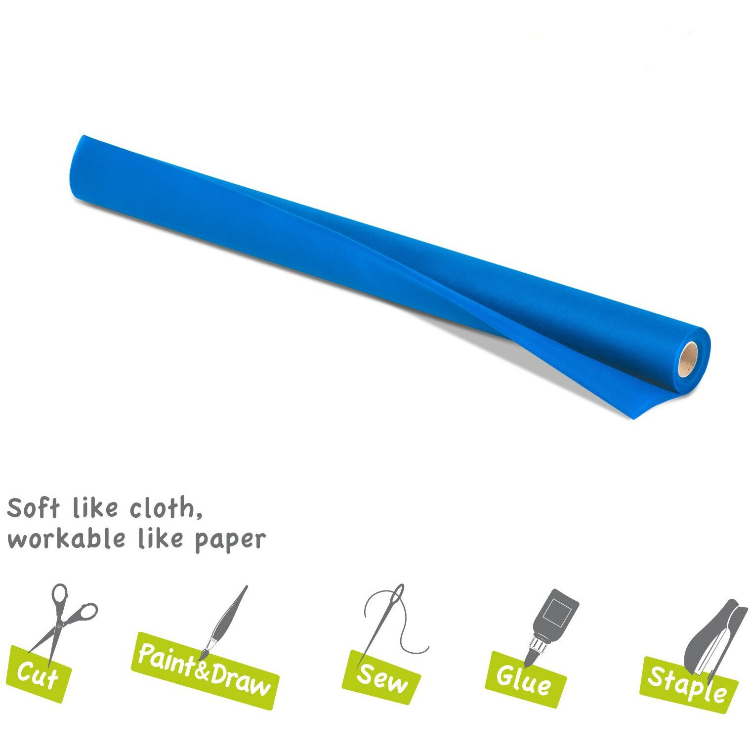 SMART FAB BLUE 24IN X 18FT ROLL