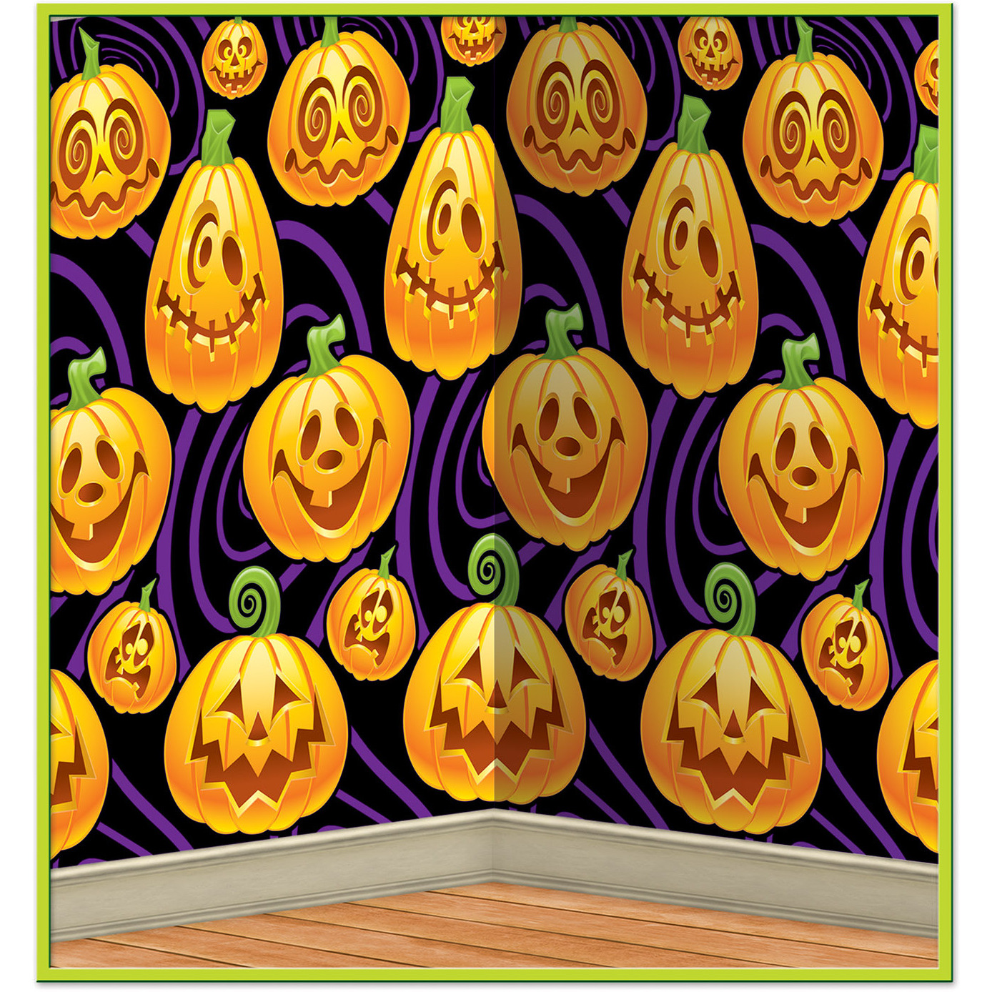 Jack-O-Lantern Backdrop