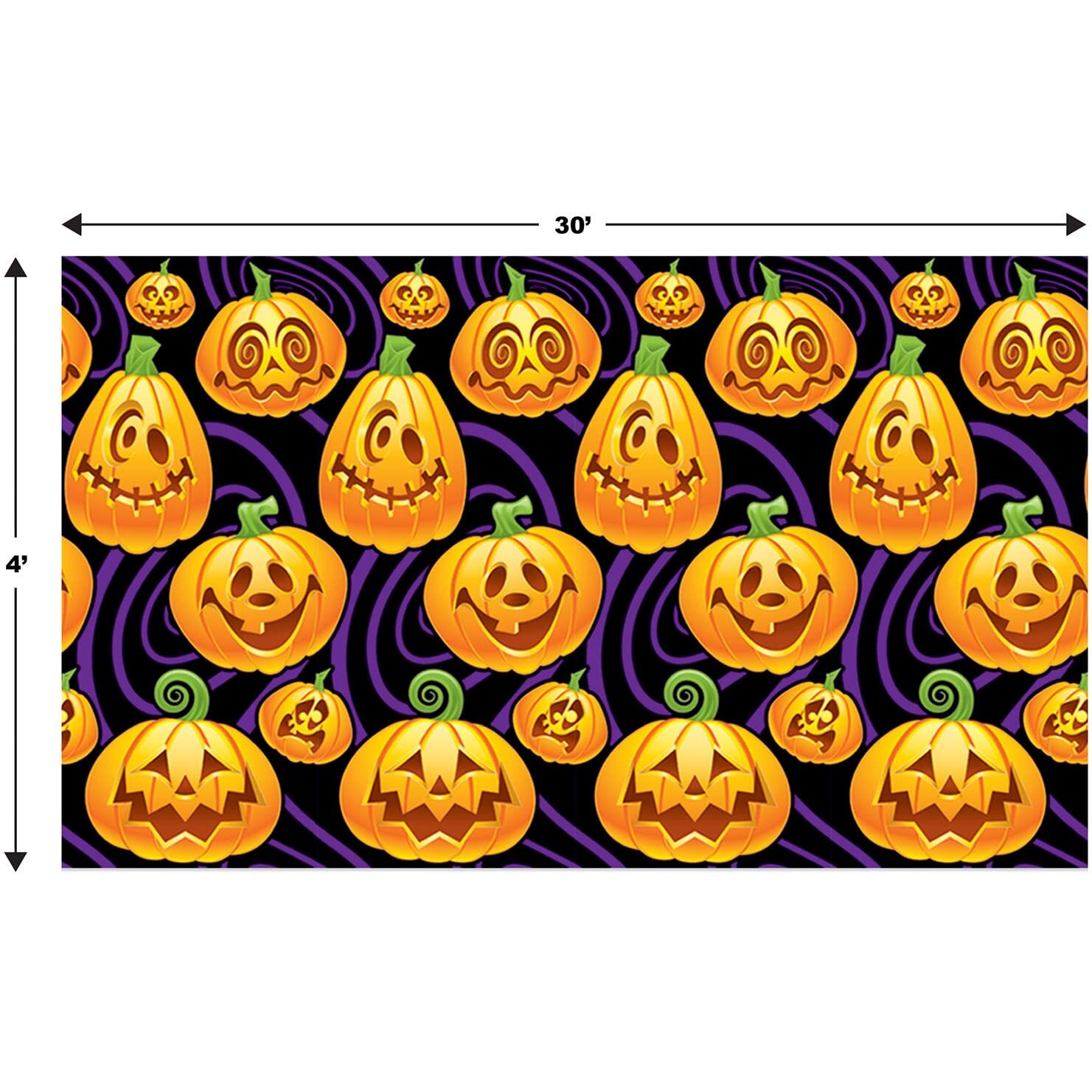 Jack-O-Lantern Backdrop