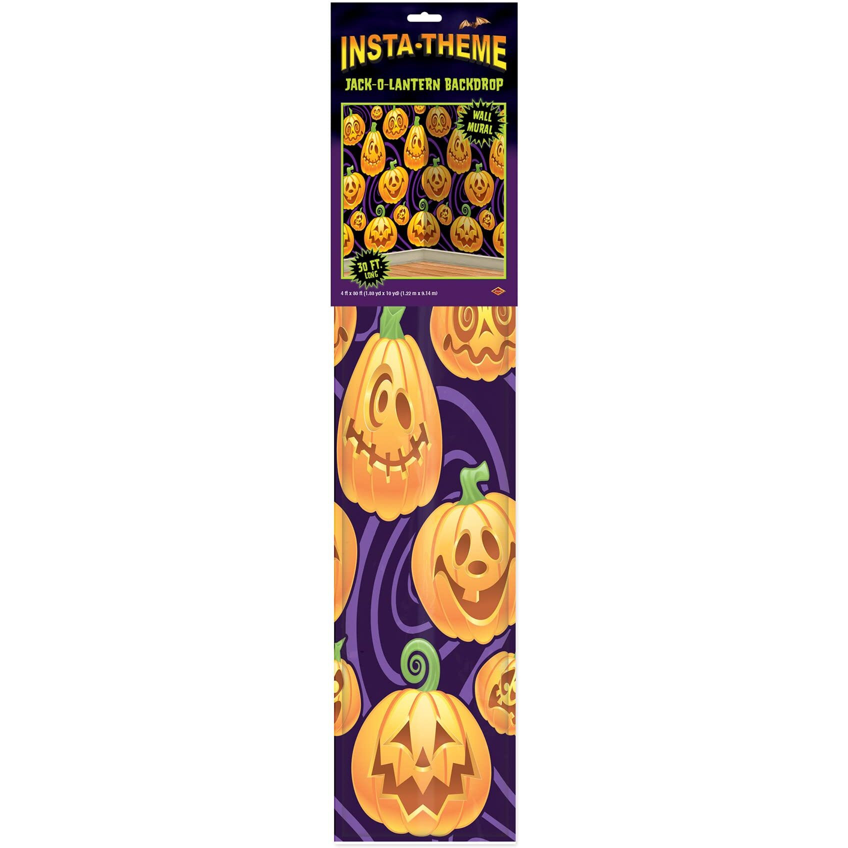 Jack-O-Lantern Backdrop