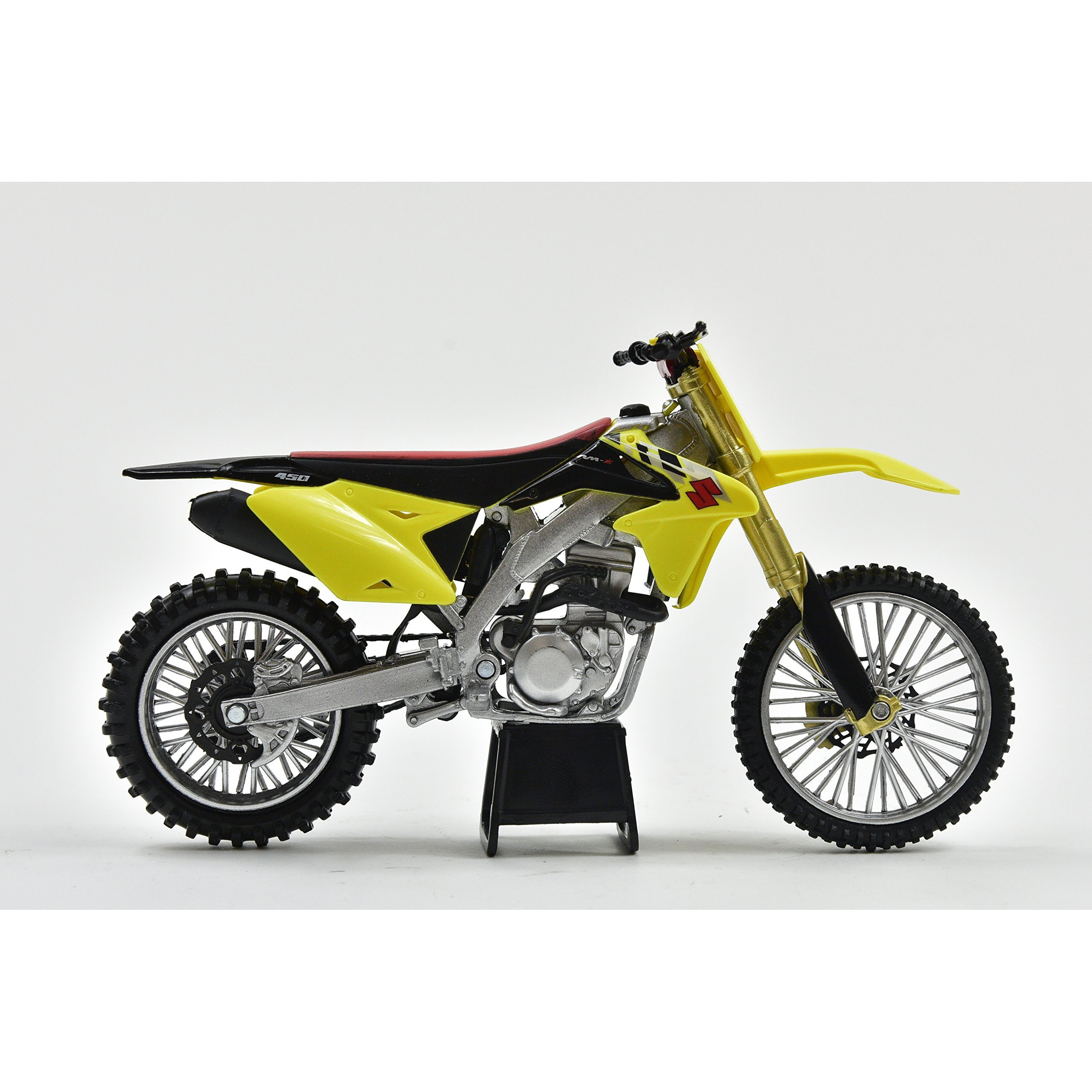 Suzuki RM-Z450 Yellow 1/12 Motorcycle Model by New Ray