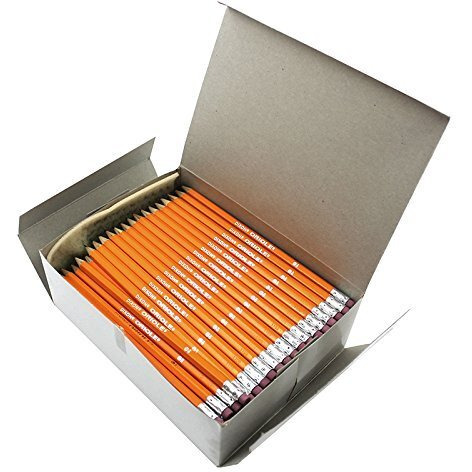 Dixon Oriole HB No. 2 Pencils - 2 Lead - Black Lead - Yellow Wood Barrel - 144 / Box