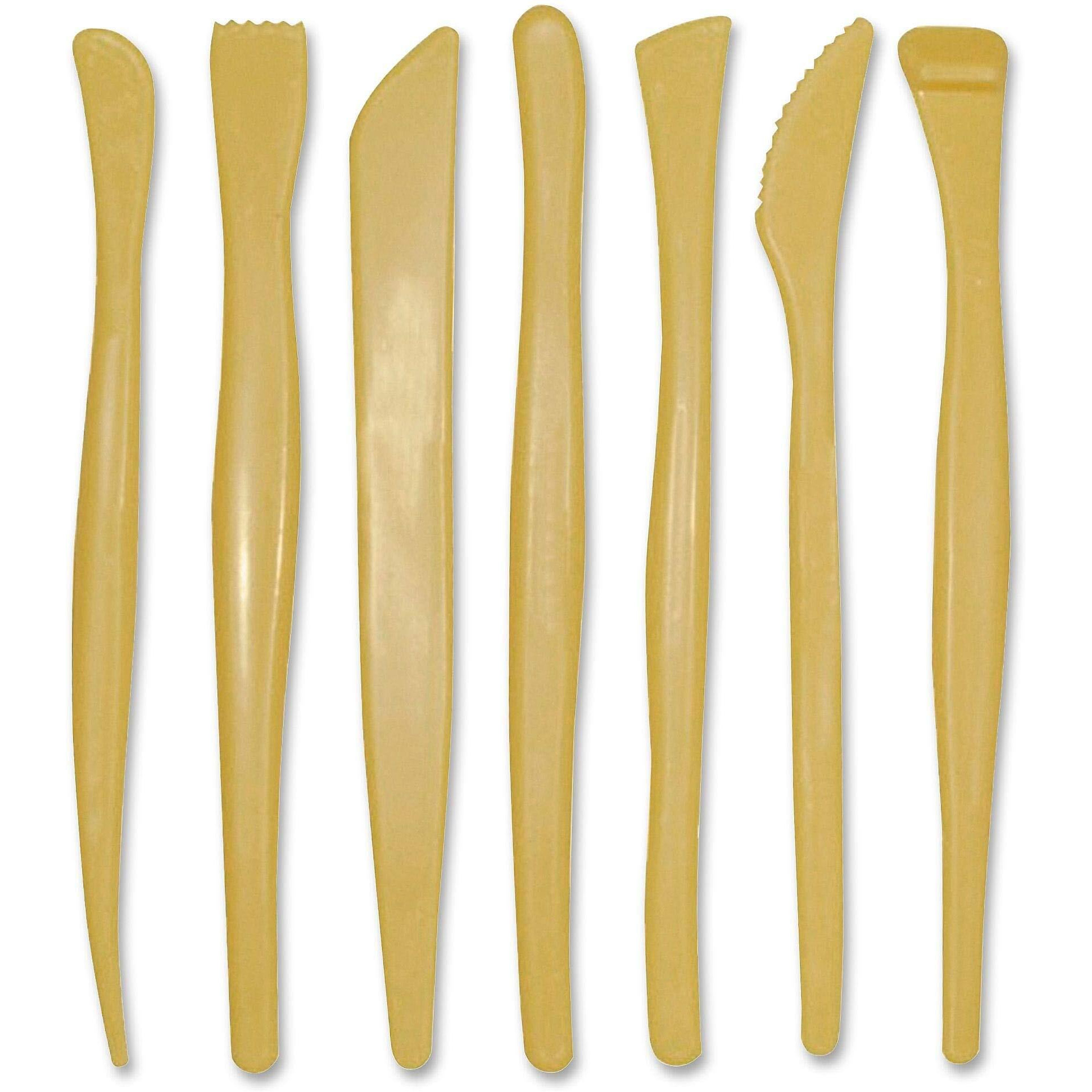 PLASTIC MODELING TOOLS SET OF 7