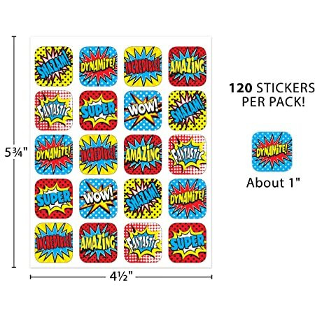 SUPERHERO STICKERS