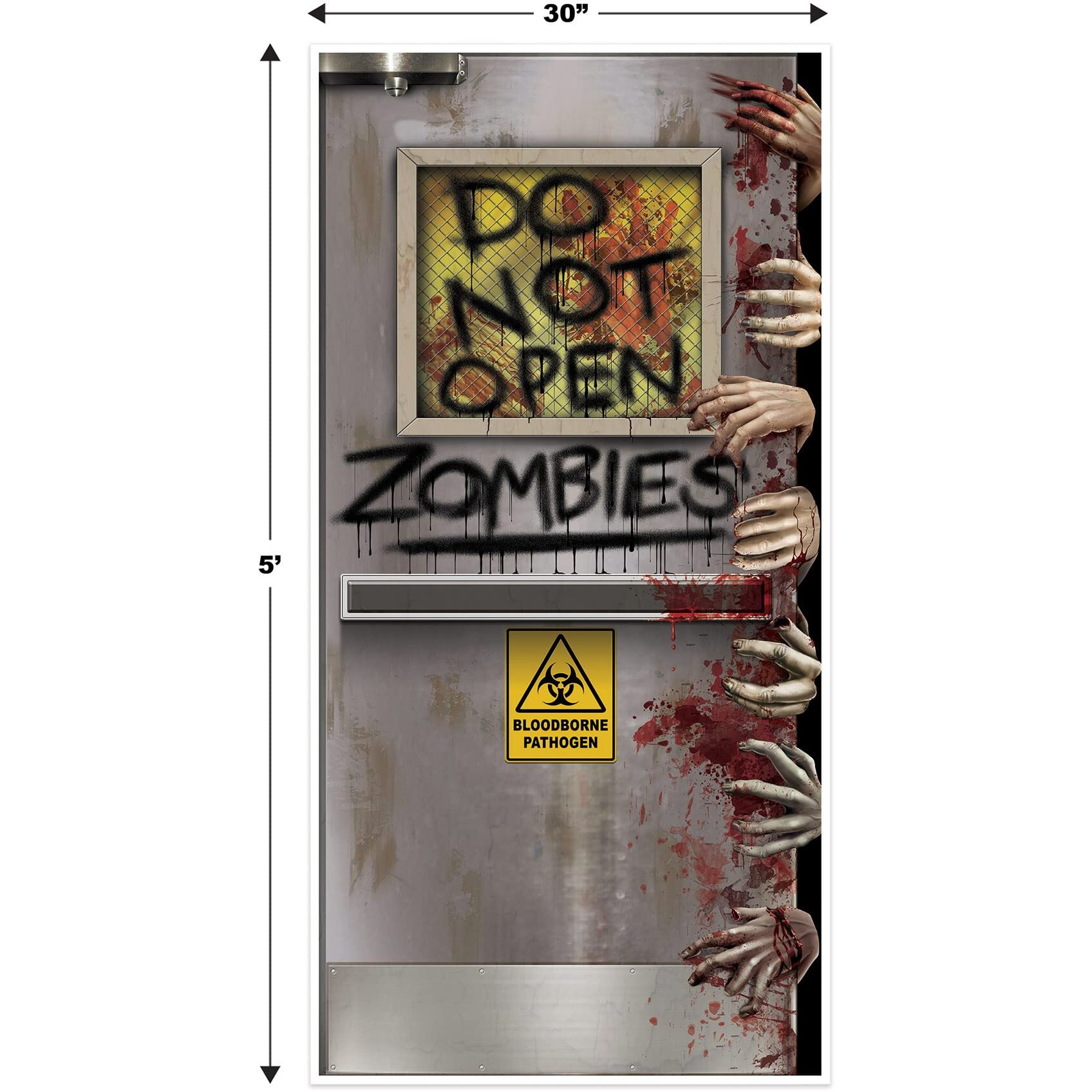 Zombies Lab Door Cover