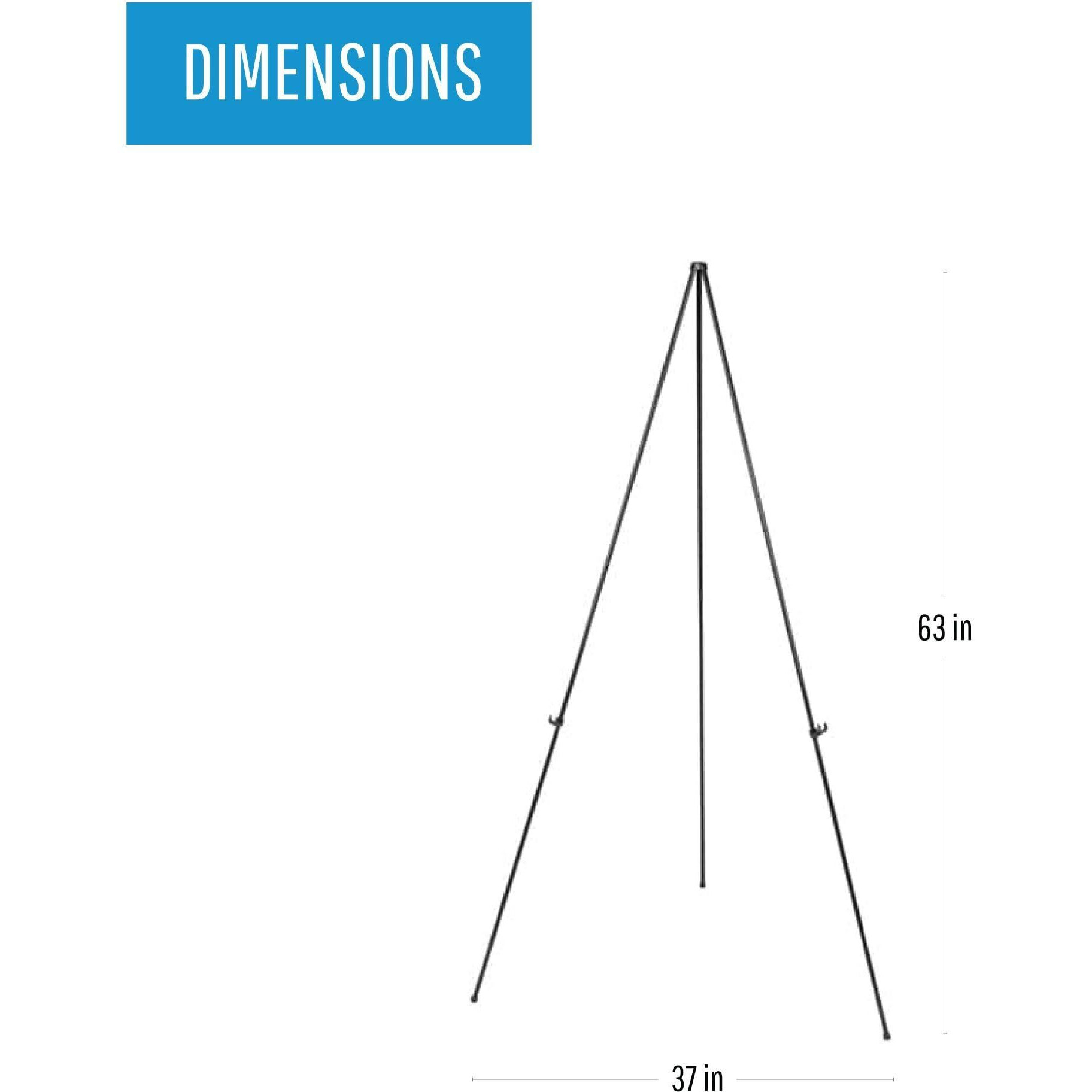 Instant Display Easel, Black Frame