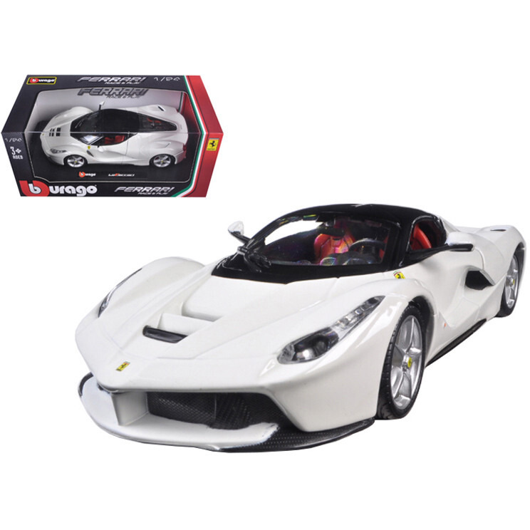 Ferrari LaFerrari F70 Red with Black Top 1/24 Diecast Model Car by Bburago