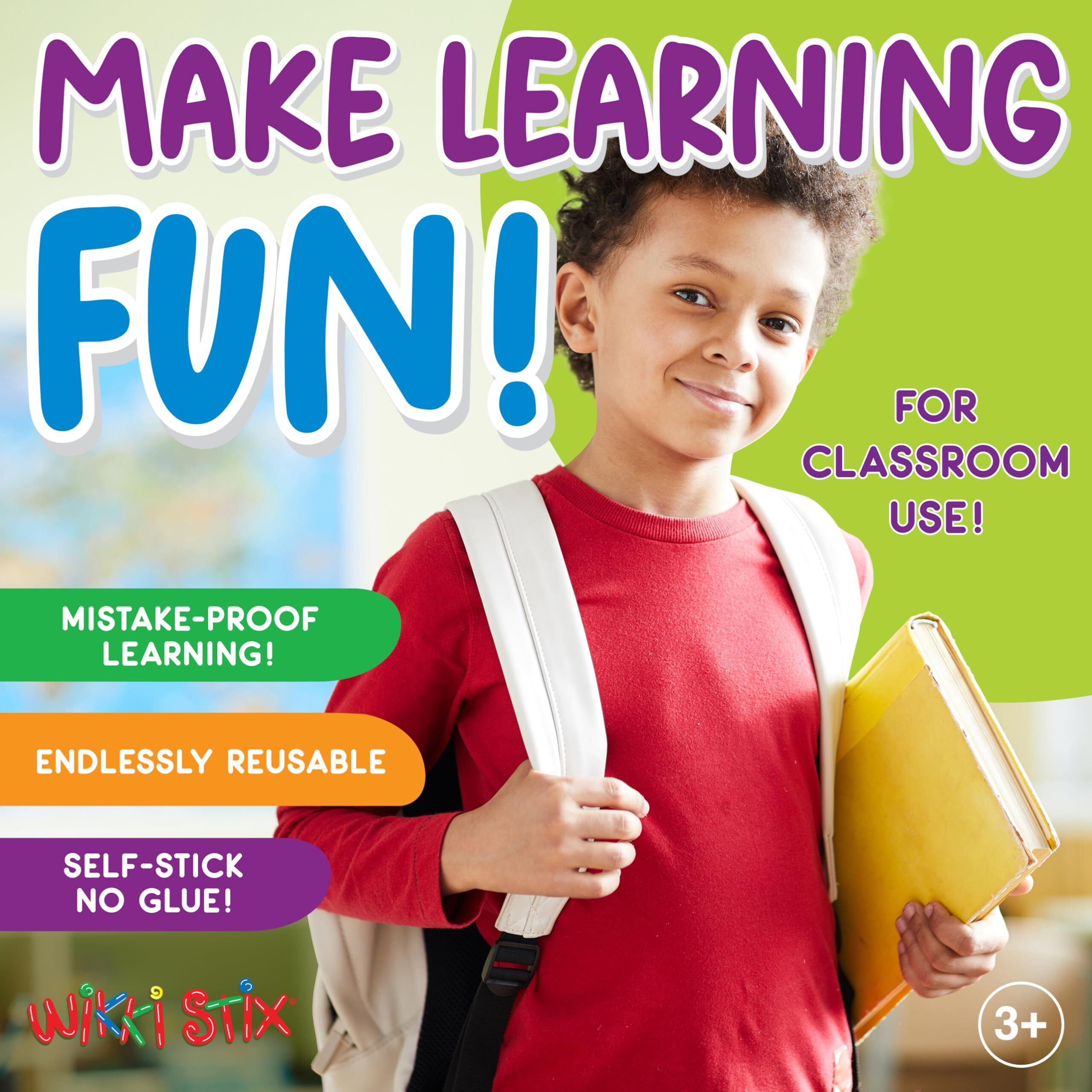 WIKKI STIX PRIMARY COLORS 48CT