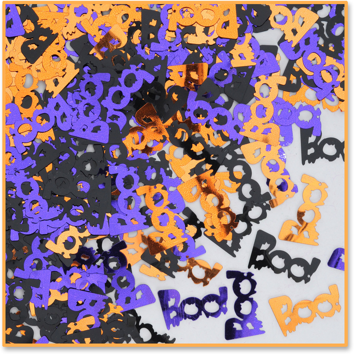 &quotThrilling Surprise Boo Confetti Pack - 6 Vibrant Poppers for Festive Fun"