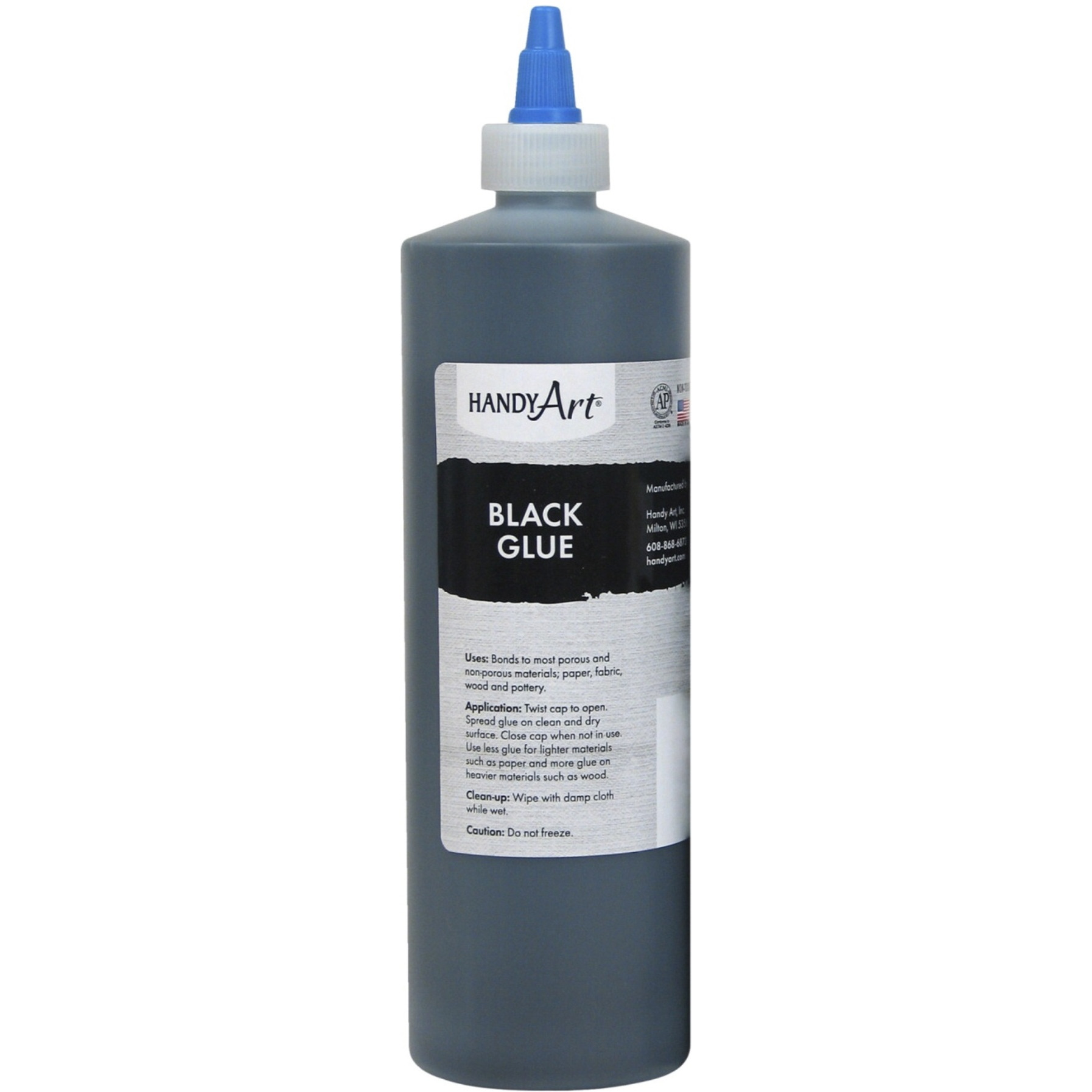 Handy Art Black Glue, 16 Ounces