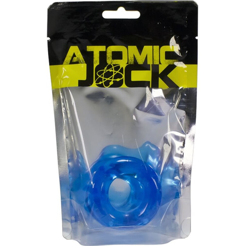 Z Balls Z-Shaped Cockring Ballstretcher Ice Blue(D0102H52M8G.)