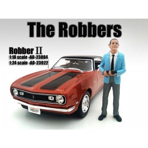 &quotThe Robbers" 4 Piece Figure Set For 124 Scale Models by American Diorama